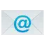 Email envelope icon for electronic correspondence